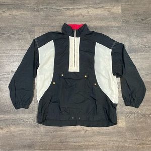 Vintage Nike White Tag Anorak Windbreaker Quarterzip Jacket Sz L